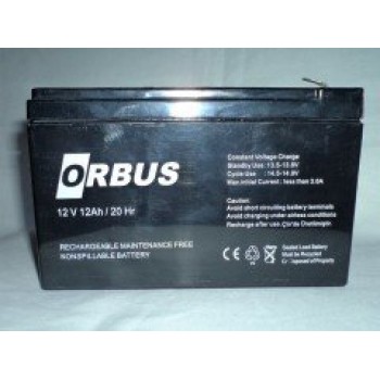 Orbus 12v 12ah Kuru Tip Akü
