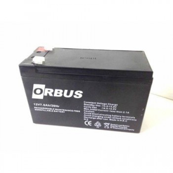 Orbus 12v 7ah Kuru Tip Akü
