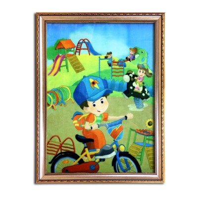 ÇOCUK PARKI TEMALI BASKILI DUVAR HALISI 60x80 ÇOCUK PARKI TEMALI BASKILI DUVAR HALISI 60x80