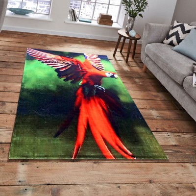 PAPAĞAN BASKILI YER HALISI 160 x 233