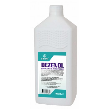 DEZENOL HİDROALKOLİK ANTİSEPTİK 1000 ML EL DEZENFEKTANI