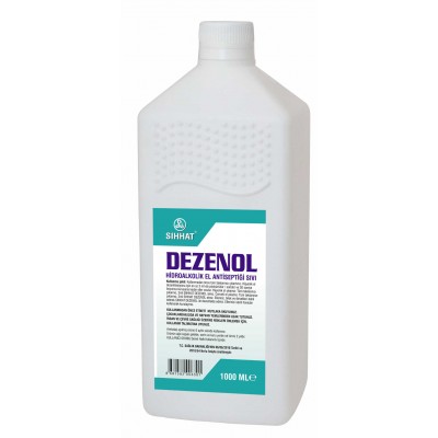 DEZENOL HİDROALKOLİK ANTİSEPTİK 1000 ML EL DEZENFEKTANI