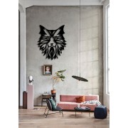 Kedi Desenli Özel Kesimli Dekoratif Metal Tablo