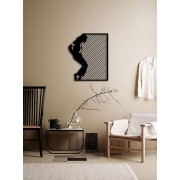 Micheal Jackson Dance Desenli Dekoratif Metal Tablo