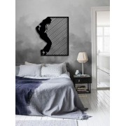 Micheal Jackson Dance Desenli Dekoratif Metal Tablo