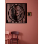 Squacircle Frame Marilyn Desenli Dekoratif Metal Tablo