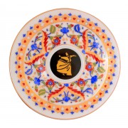 MEVLANA -SEMAZEN ÇİNİ DESENLİ 2'Lİ KAHVE TAKIMI 