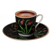 KADİFE KUTULU MEVLANA -SEMAZEN ÇİNİ DESENLİ 6'LI KAHVE TAKIMI KADİFE KUTULU MEVLANA -SEMAZEN ÇİNİ DESENLİ 6'LI KAHVE TAKIMI